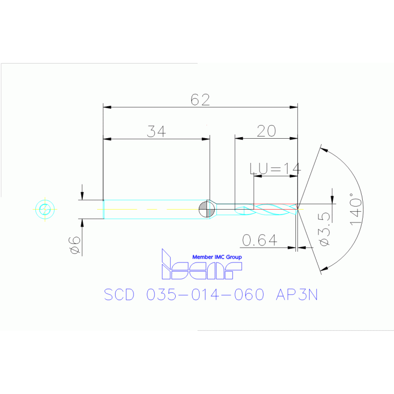 SCD 035-014-060 AP3N IC908