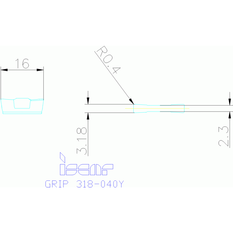 GRIP 318-040Y IC908