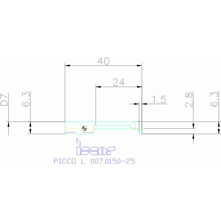 PICCO L 007.0150-25 IC228