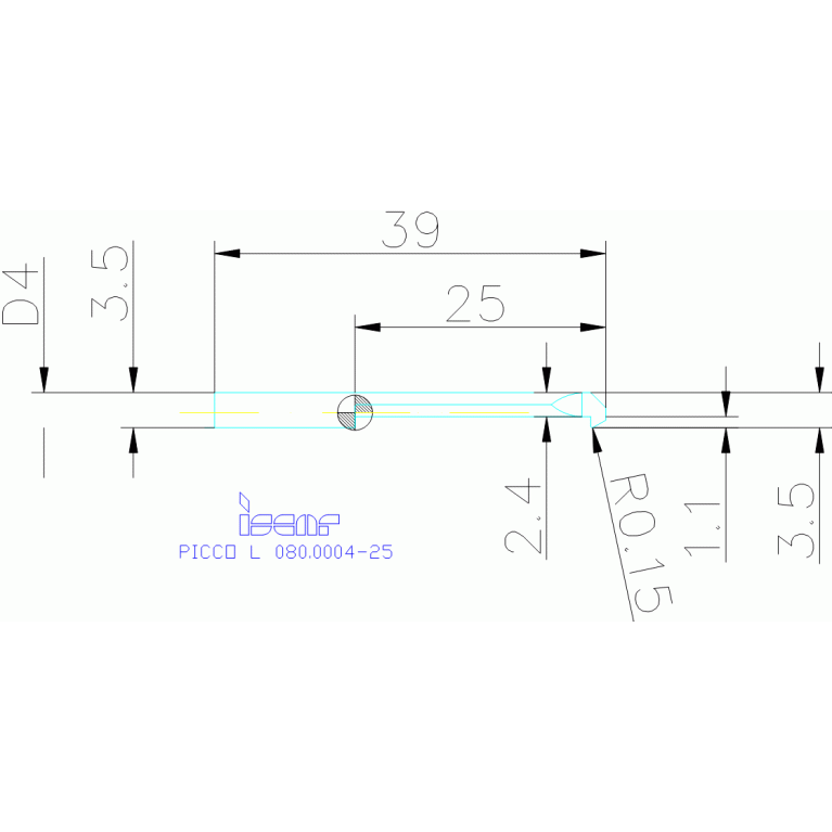 PICCO L 080.0004-25 IC228