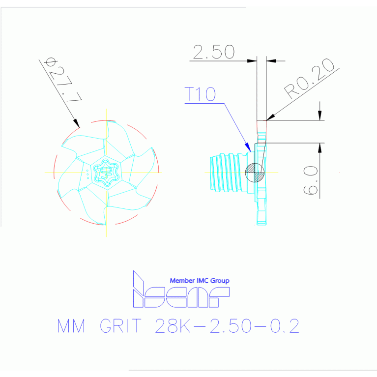 MM GRIT 28K-2.50-0.2 IC528