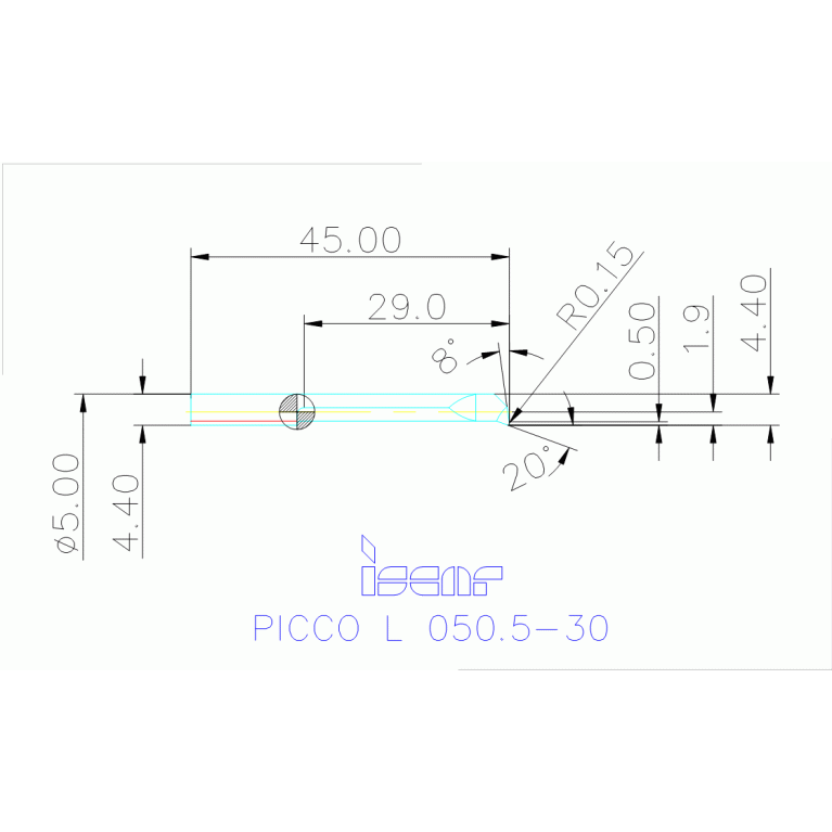 PICCO L 050.5-30 IC908