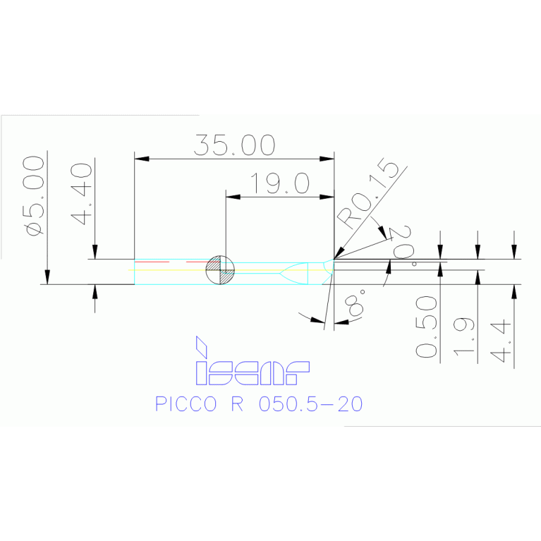 PICCO R 050.5-20 IC908