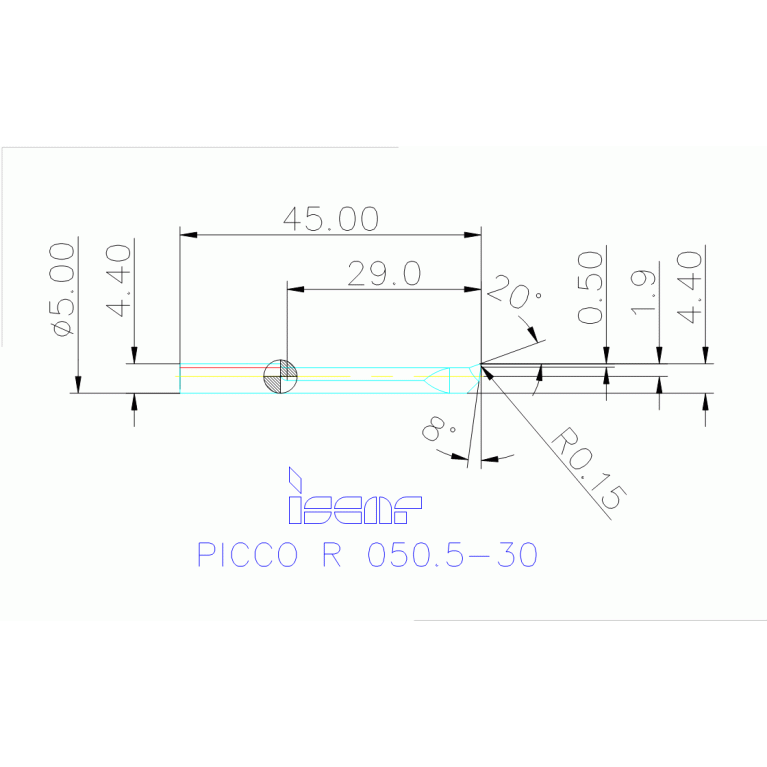 PICCO R 050.5-30 IC908