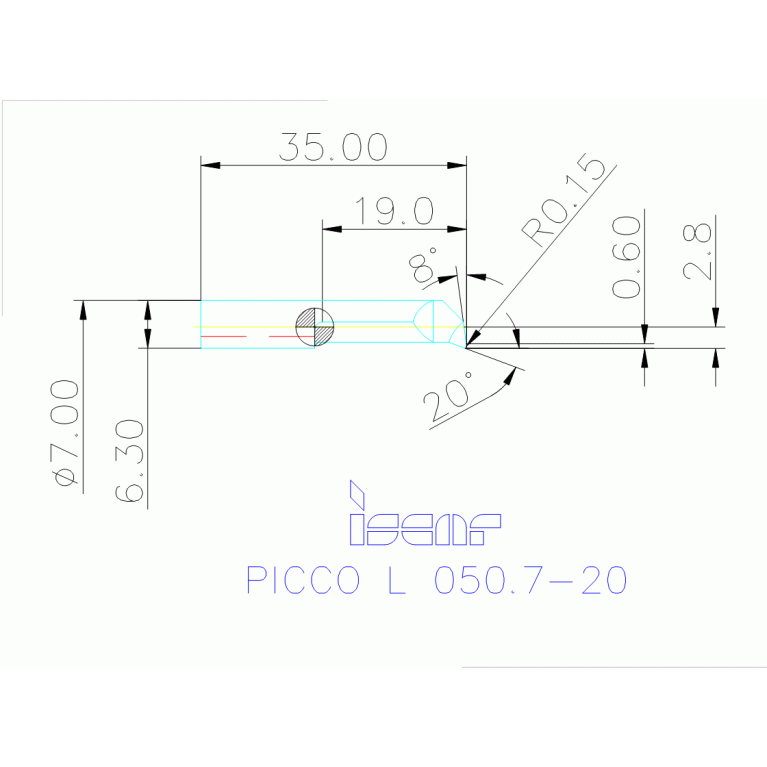 PICCO L 050.7-20 IC908