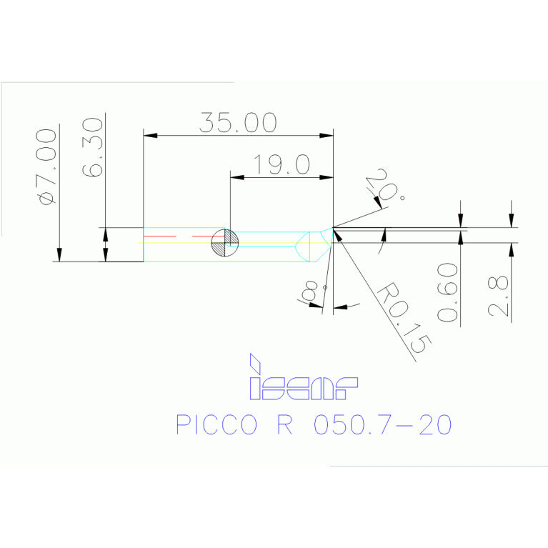 PICCO R 050.7-20 IC908