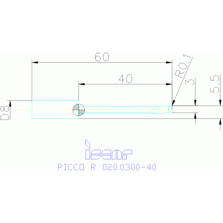 PICCO R 020.0300-40 IC1008