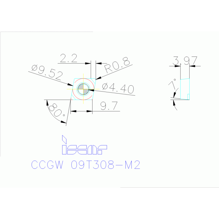 CCGW 09T308-M2 IB20HC