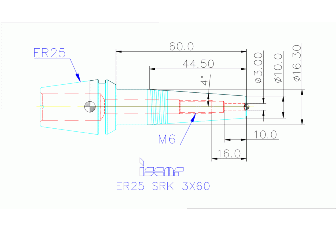 ER25 SRK 3X60
