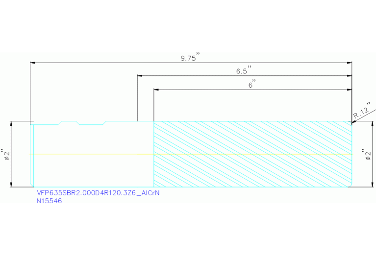 VFP635SBR2.000D4R120.3Z6 ALCRN