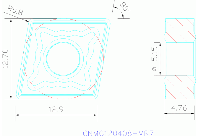 CNMG120408-MR7 TM4000