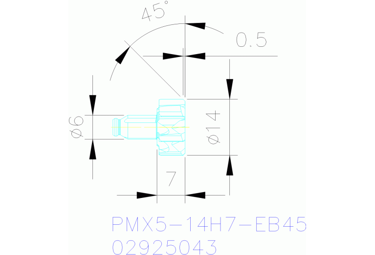 PMX5-14H7-EB45 CF