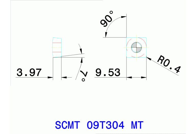 SCMT 09T304 MT TT8115B