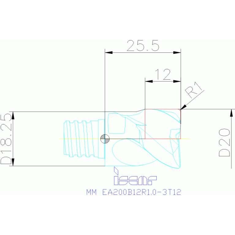 MM EA200B12R1.0-3T12 IC08
