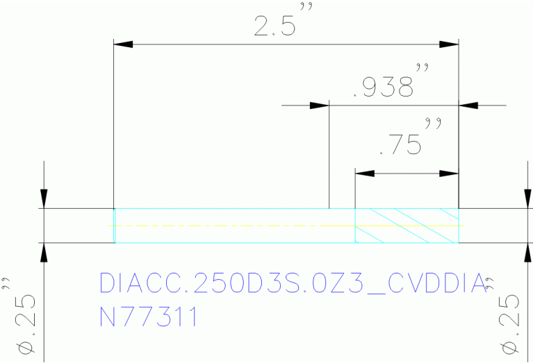 DIACC.250D3S.0Z3 CVDDIA