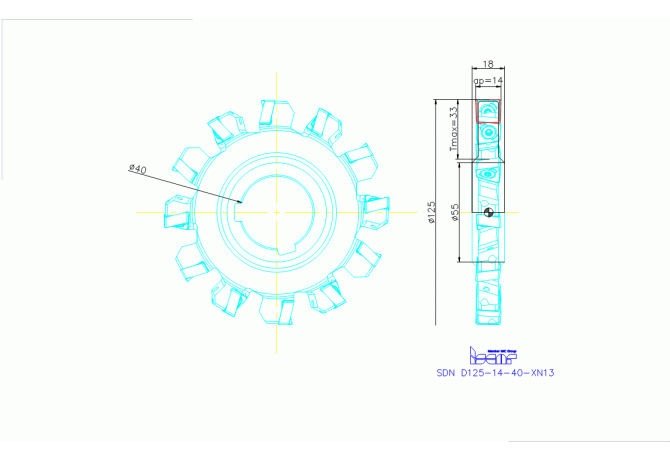 SDN D125-14-40-XN13