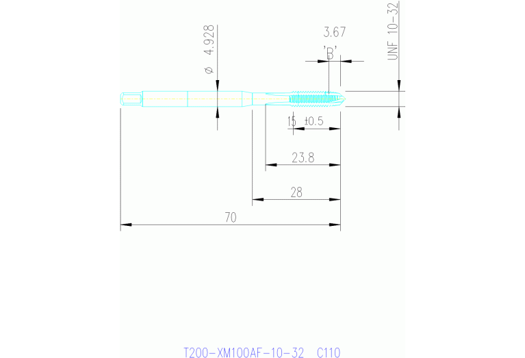 T200-XM100AF-10-32 C150