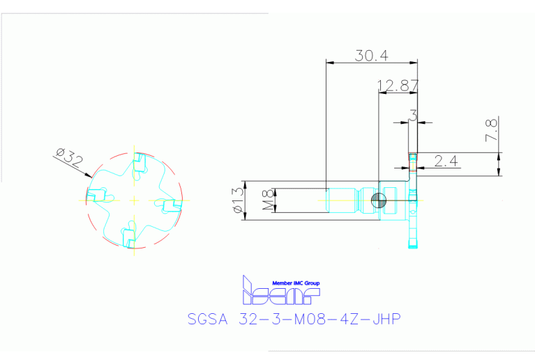 SGSA 32-3-M08-4Z-JHP