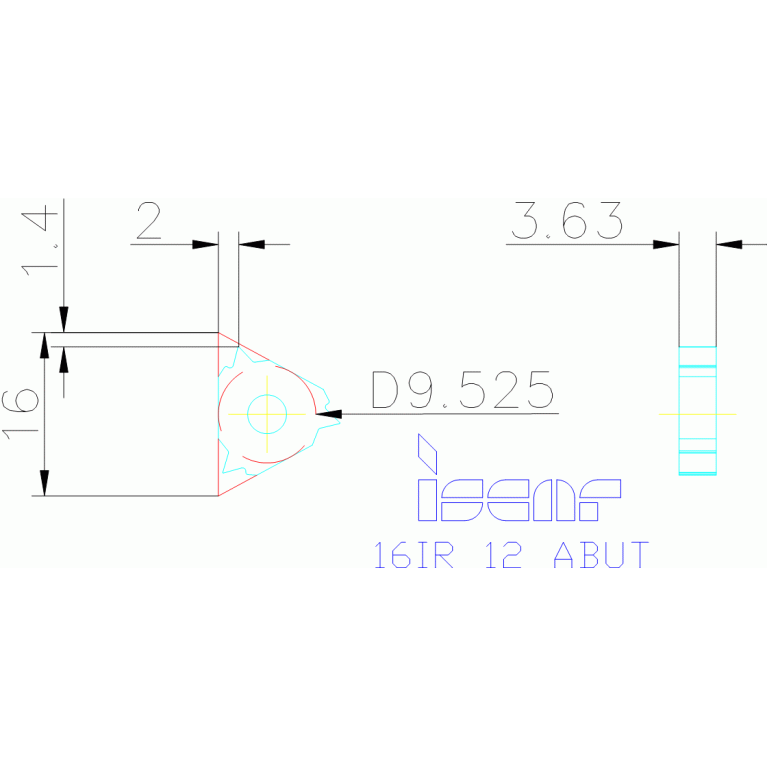 16IR 12 ABUT IC250
