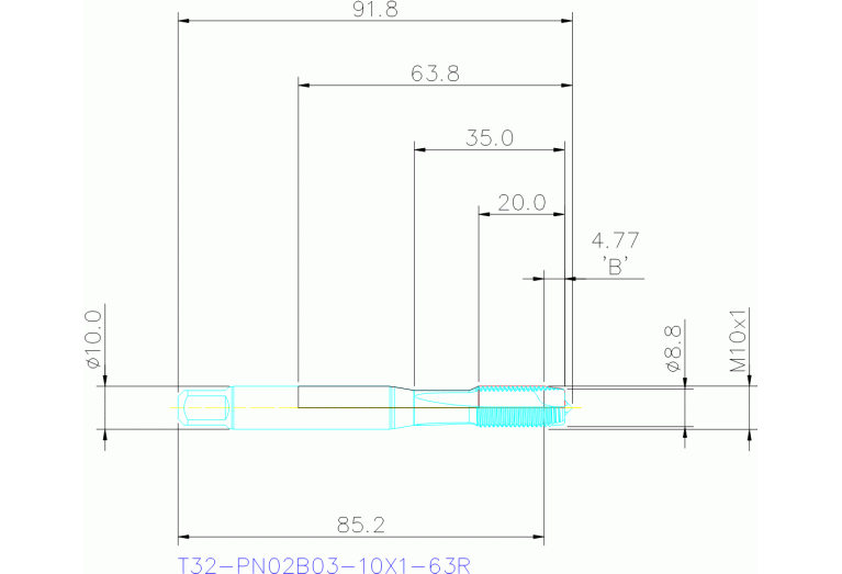 T32-PN02B03-10X1-63R