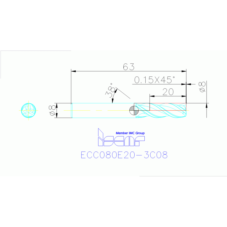 ECC080E20-3C08 IC300