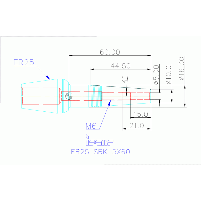 ER25 SRK 5X60