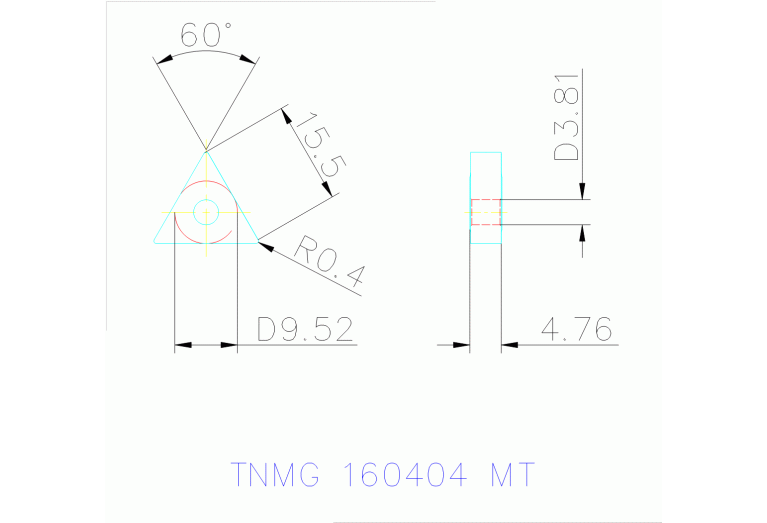 TNMG 160404 MT ZA TT5030