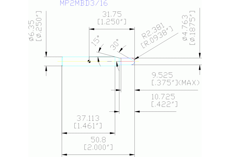 MP2MBD3/16
