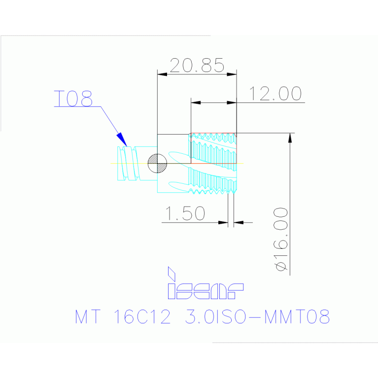 MT 16C12 3.0ISO-MMT08 IC908