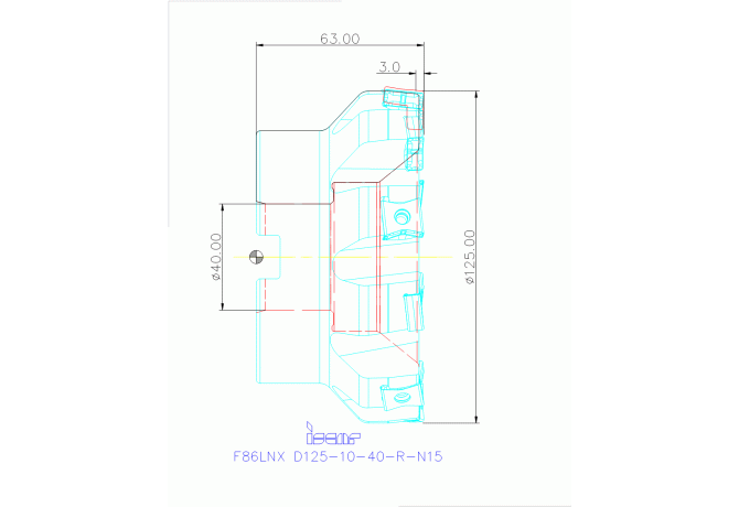 F86LNX D125-10-40-R-N15