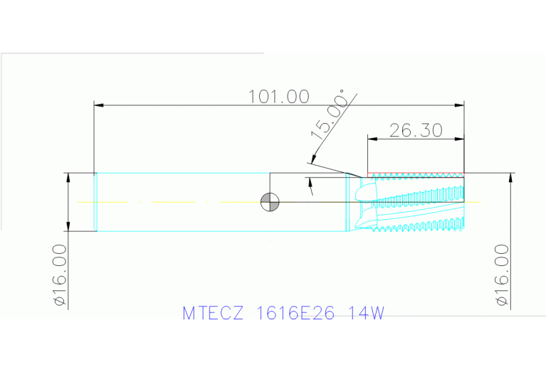 MTECZ 1616E26 14W IN2005