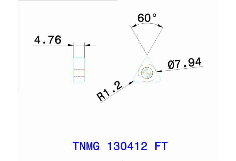 TNMG 130412 FT TT8105