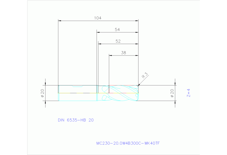 MC230-20.0W4B300C-WK40TF