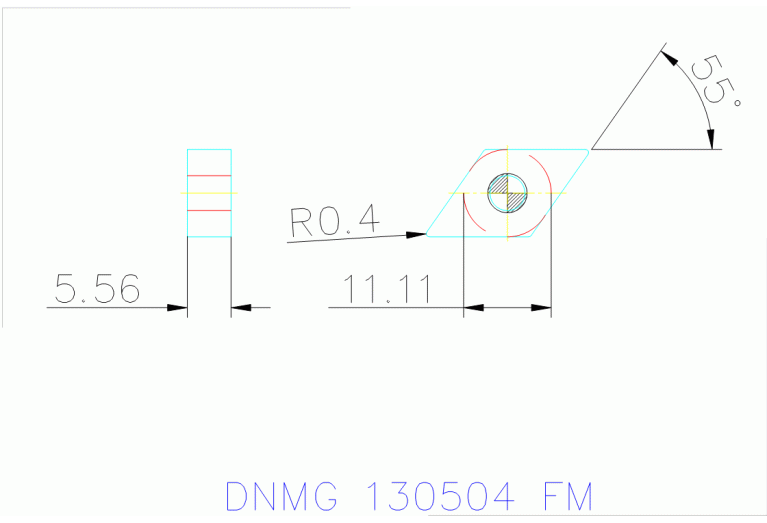 DNMG 130504 FM CT3000