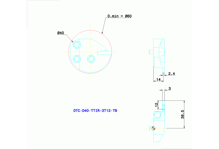 DTC-D40-TTIR-3T12-TB