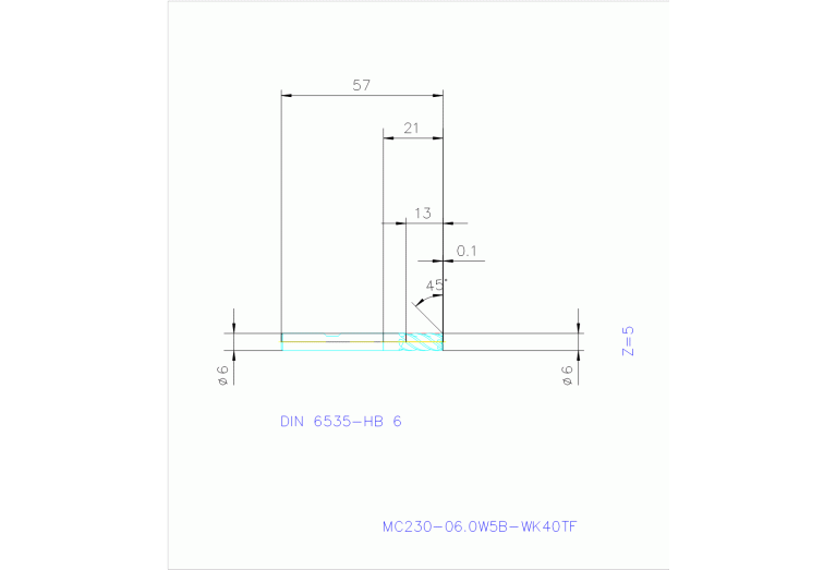 MC230-06.0W5B-WK40TF