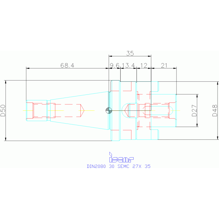 DIN2080 30 SEMC 27X 35