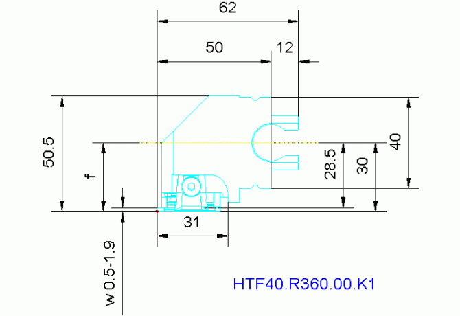 HTF40 R360.00.K1