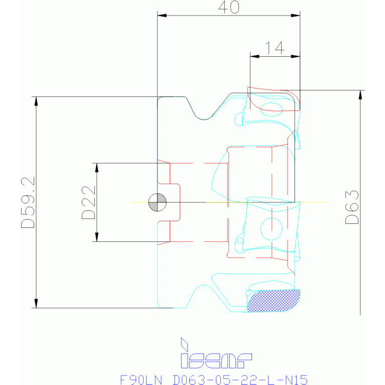F90LN D063-05-22-L-N15