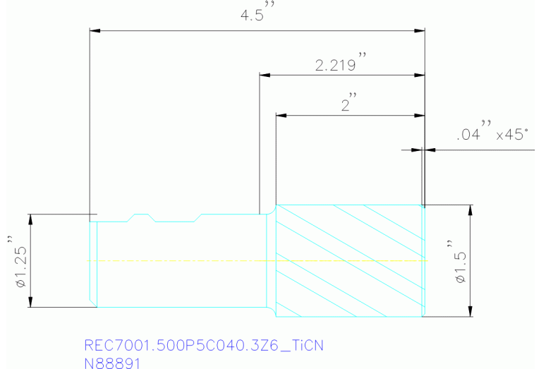 REC7001.500P5C040.3Z6 TICN
