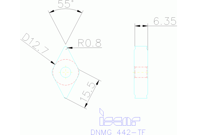 DNMG 150608-TF IC8250
