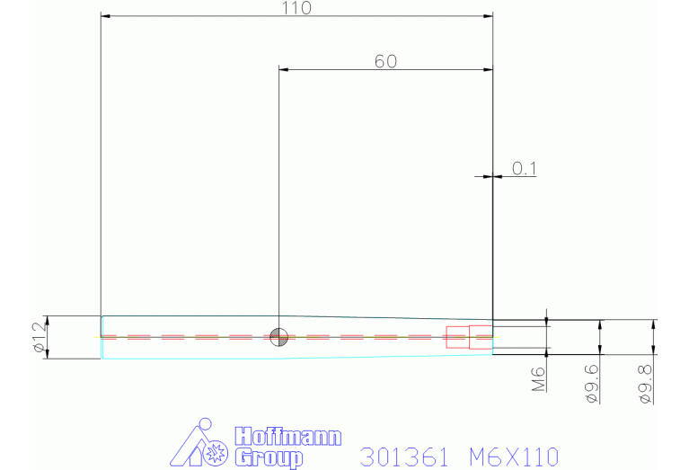 301361 M6X110