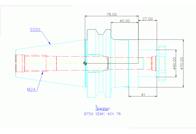 BT50 SEMC 40X78