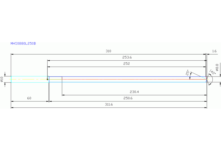 MHS0880L250B VP15TF