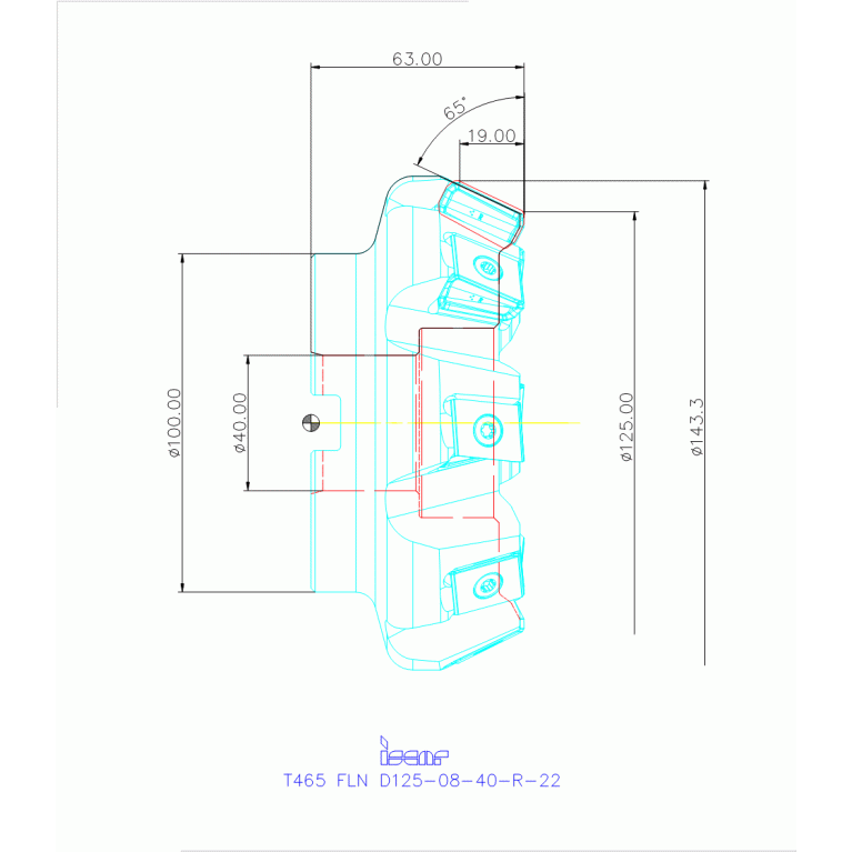 T465 FLN D125-08-40-R-22
