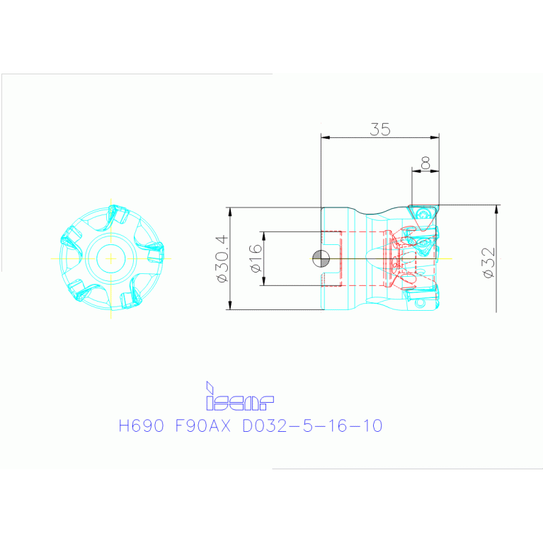 H690 F90AX D032-5-16-10