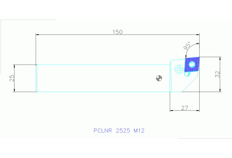 PCLNR 2525 M12