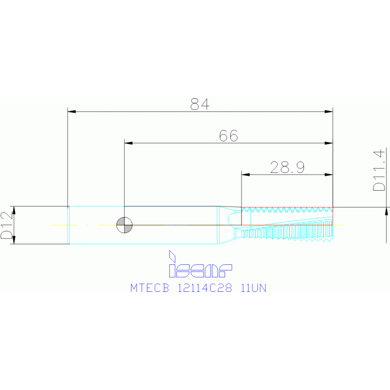 MTECB 12114C28 11UN IC908