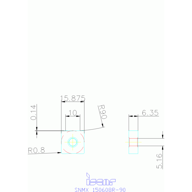 SNMX 150608R-90 IC418