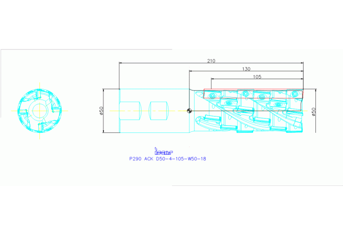 P290 ACK D50-4-105-W50-18